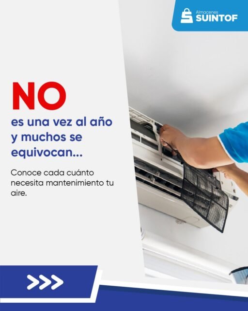 🤯 ¿SABÍAS QUE…?
El mantenimiento del aire acondicionado no es igual para todos ❄️⏱️
No depende solo del equipo, depende del uso que le das.

📲 Agenda tu mantenimiento a tiempo con Suintof 0989510117

#Suintof #MantenimientoAireAcondicionado #AireAcondicionado #Climatización #ServicioTécnico